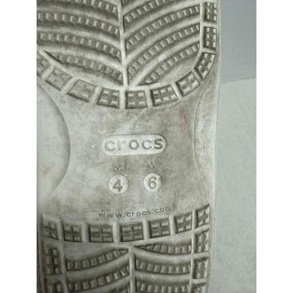 Crocs Multicolor Tie Dye Slide Sandals Colorful‎ Pattern Unisex Size M4 W6 - Picture 6 of 6